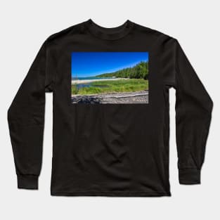 Tall Grass By The Water Long Sleeve T-Shirt